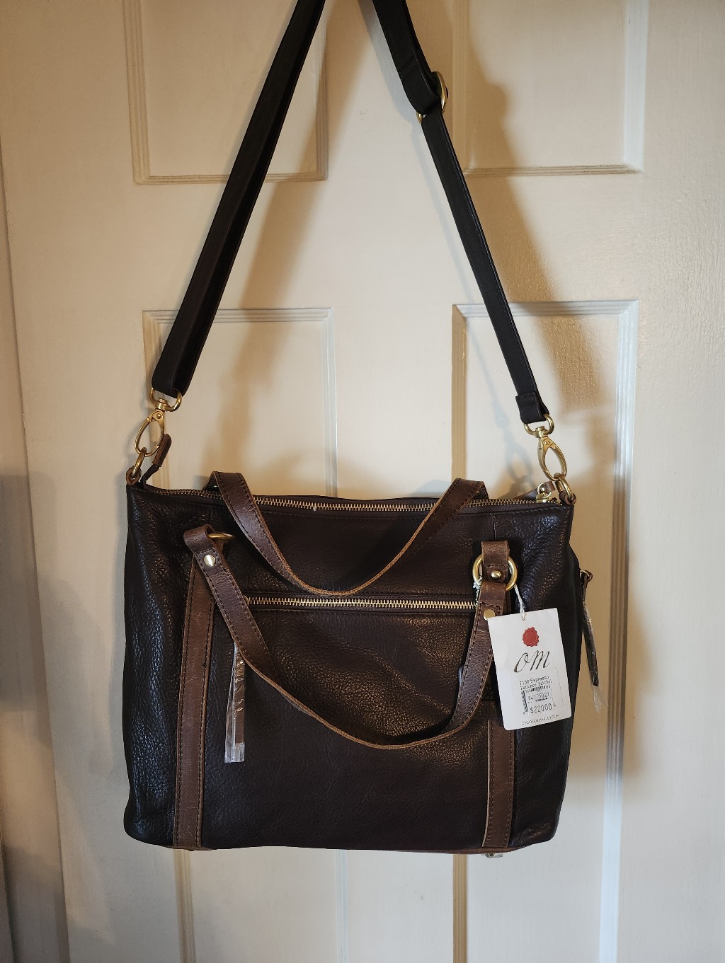 Women's Osgood Marley Brown Leather Hobo Bag — image 5 of 7